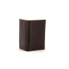 portefeuille en cuir marron
